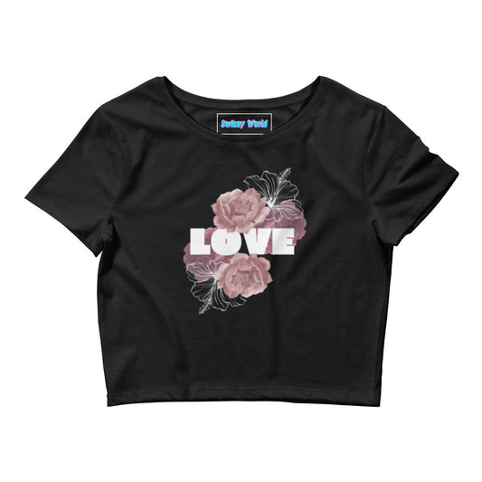 Love Roses Crop Top